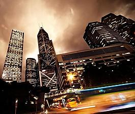 都市夜景高清圖片