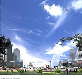 房屋外景效果圖圖片