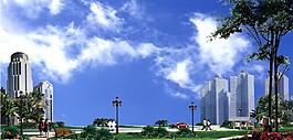 房屋外景效果圖圖片