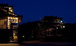 貴州的夜晚圖片