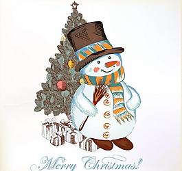 圣诞节圣诞雪人图片