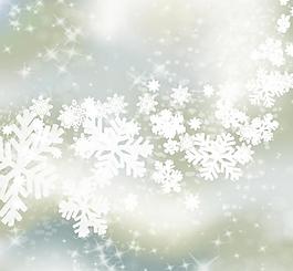 雪花矢量背景圖片
