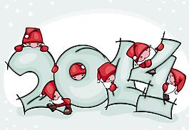 2014新年背景圖片