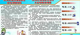 消防宣传栏图片