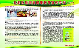 健康教育宣傳欄圖片