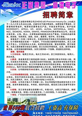 工廠招聘圖片