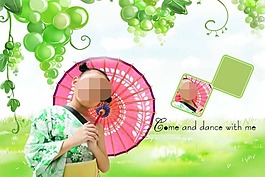 兒童相冊(cè)背景素材下載