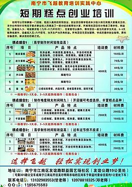 短期糕點培訓圖片
