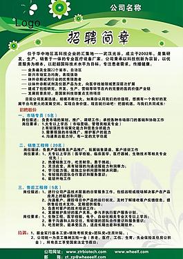 招聘海報圖片