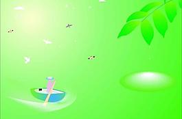 船兒水里游圖片