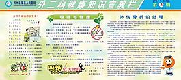 外二科健康教育宣傳欄圖片