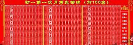 光榮榜圖片