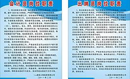 建筑公司 岗位职责牌图片