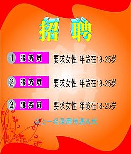 招聘海報圖片