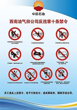 中國石油十條禁令圖片