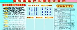 居务公开栏图片