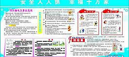 安全生產(chǎn)宣傳欄圖片