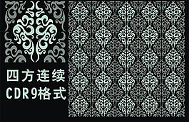 底紋 斜方塊花花圖片