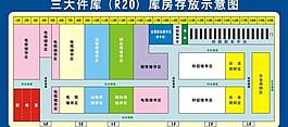 庫房存放示意圖圖片