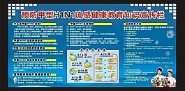 甲型h1n1流感宣傳欄圖片