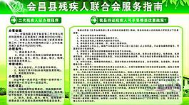 残疾人服务指南图片