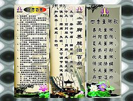 古代展架模板圖片
