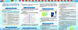 廣東省居住證服務功能使用指南宣傳欄圖片