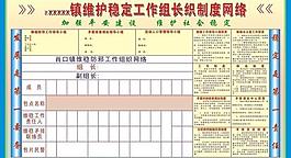 維護穩定工作制度圖片