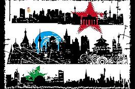城市剪影圖片