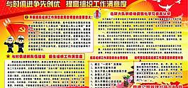 提高組織工作滿意度宣傳欄圖片
