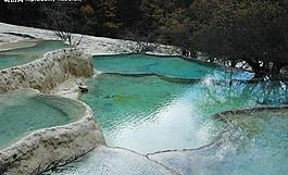 山水剪影圖片