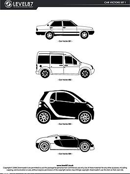 車子剪影圖片
