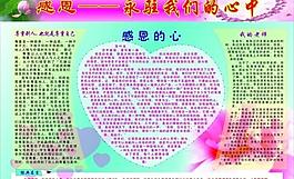 感恩宣傳欄圖片