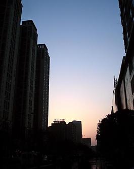 城市剪影圖片
