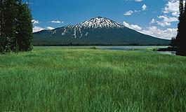 山水剪影圖片