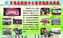 漢陰縣職教中心德育成果展圖片