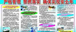 鐵路運輸安全板報圖片