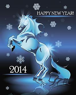 2014马年背景图片