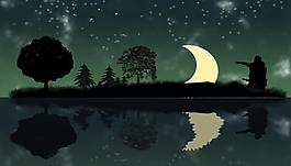 浪漫夜景圖片