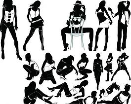 女人各種身體造型圖片