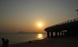 夕陽圖片