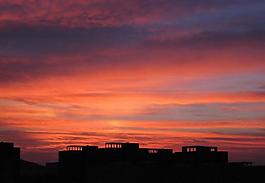 夕陽圖片