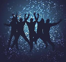 激情舞蹈音樂背景圖片