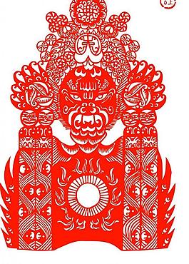 京劇臉譜圖片