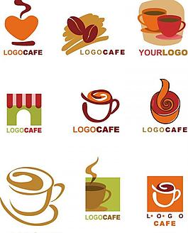 現代咖啡店logo圖片