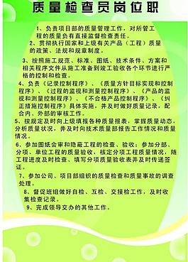 安全崗位職責圖片