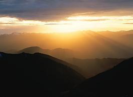 夕陽圖片