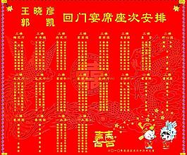 結(jié)婚喜牌圖片