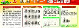 廉政宣传栏图片