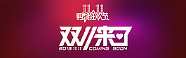 雙十一來(lái)了